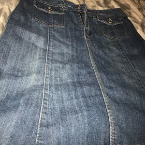 Jean skirt